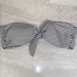 Victoria’s Secret Swim bikini top striped S